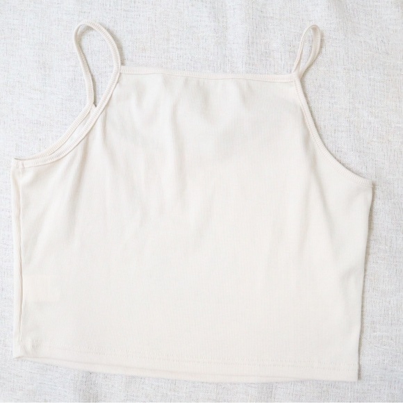 DAZY Floral & Letter Graphic Rib-knit Crop Top NEW - Picture 5 of 5